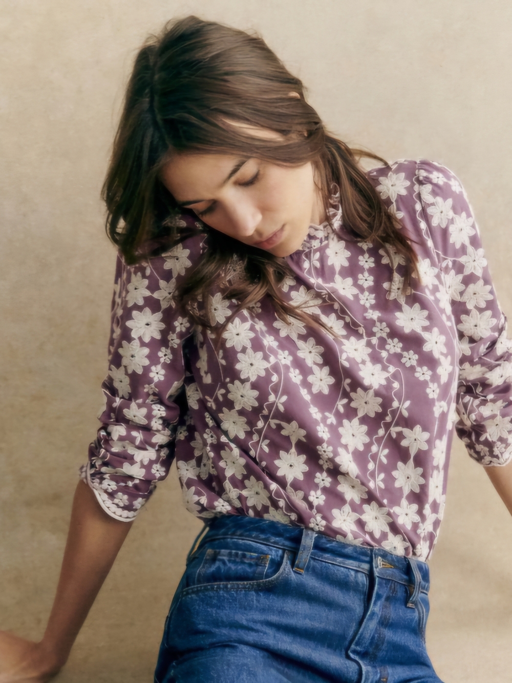 Blouse Eglantine (Violet)